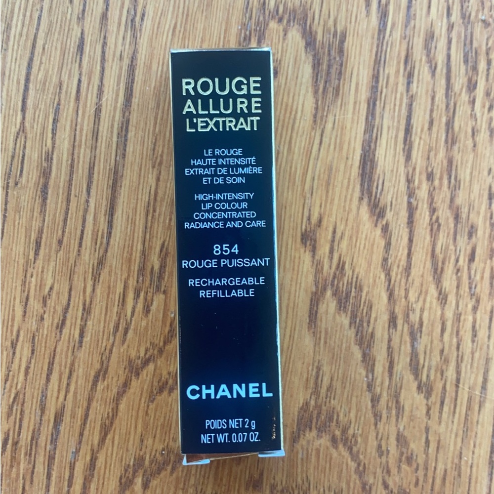 BRAND NEW CHANEL Red Lipstick Rouge Allure Velvet